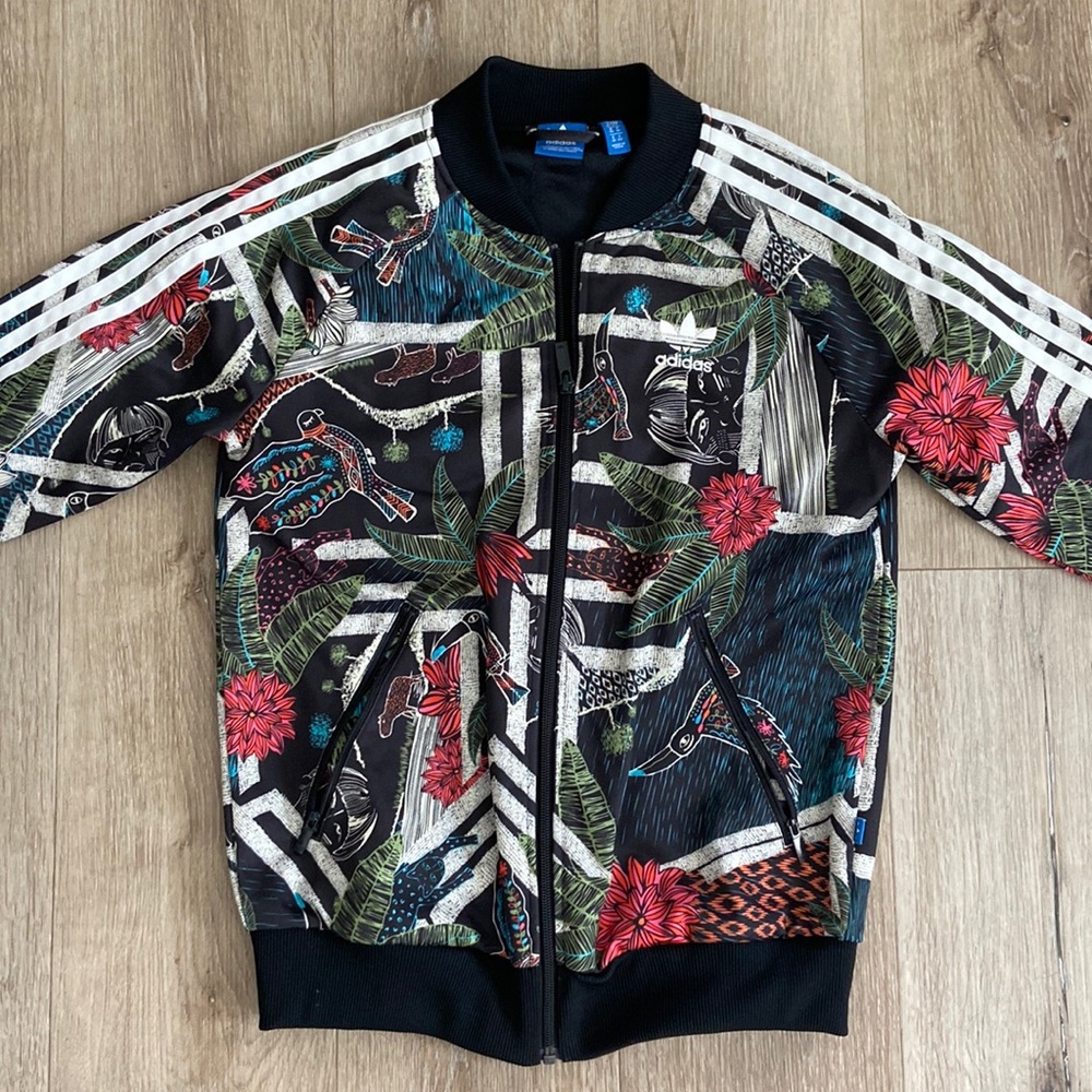 Farm Rio x Adidas Jungle Print Track Jacket